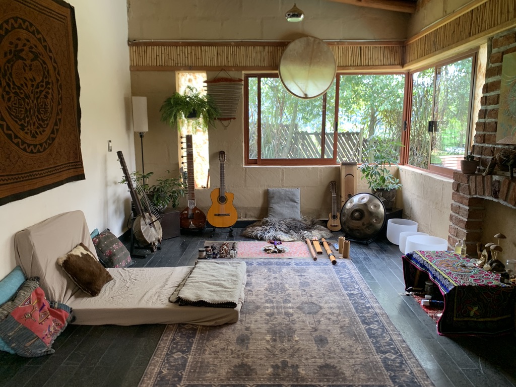 The music room