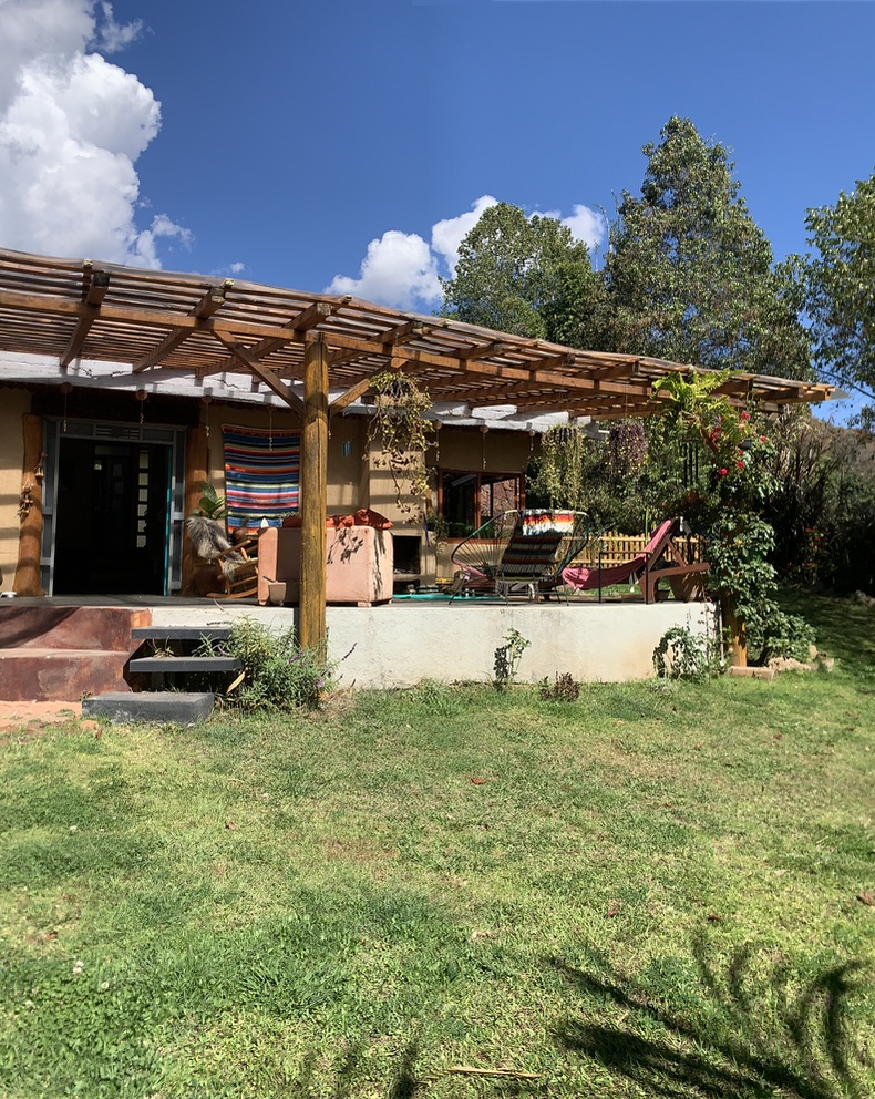 The terrace at La Fuente
